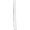 Ekena Millwork Pitch Heath Architectural Grade PVC Gable Pediment, 36"W x 12"H x 1"P (8/12) GPP036X012X100HEA - alternate 4